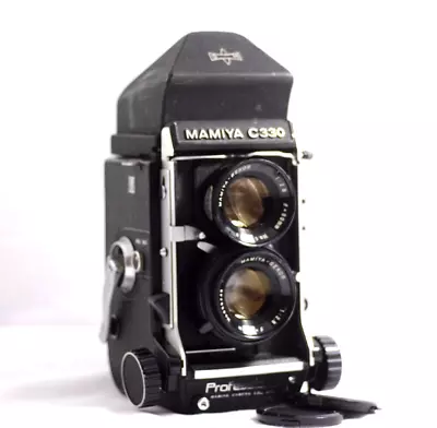 Mamiya C330 Pro F Tlr Camera With 80mm F2.8 Lens And Eye Level Viewfinder 1976 • $337.50