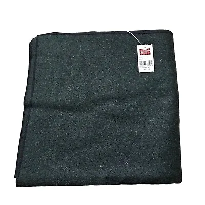 Vintage Woolrich Throw Blanket 60 X60  Wool Blend Made In The USA NEW • $99.99