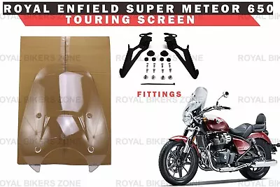 Royal Enfield  Touring Screen Kit  For Super Meteor 650 • $103.59