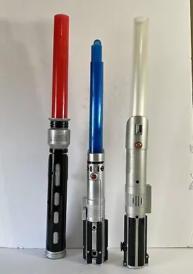 $13.99 • Buy Hasbro Star Wars LightSaber Lot For Parts Pieces Repair Nonworking Not Complete