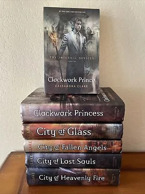 Lot Of 6 The Mortal Instruments Infernal Devices By Cassandra Clare HC/DJ PB • $29