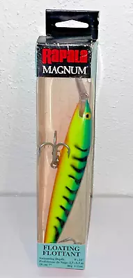 Rapala Floating Magnum F- MAG 18 Lure - NIP - Fire Tiger Color • $15