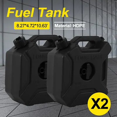 2X 3L Portable Oil Tank Can Gas Spare Container For Motorcycle ATV UTV • $63.99