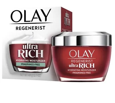 $29.95 • Buy Olay Regenerist Ultra Rich Hydrating Cream Fragrance Free 48g