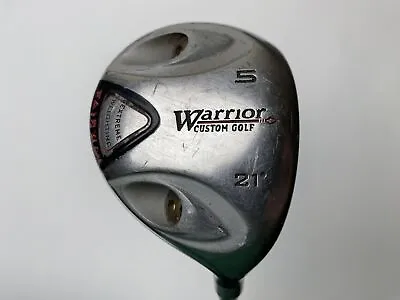 $14.99 • Buy Warrior Custom Golf 5 Fairway Wood 21* Long Drive Regular RH Oversize Grip