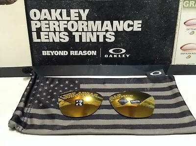 Oakley Frogskins Range Prizm 24K Polarized + USA Bag / Size 55/17 Fits SKU# 9284 • $89.95