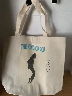 Michael Jackson Canvas Tote Bag King Of Pop • $12