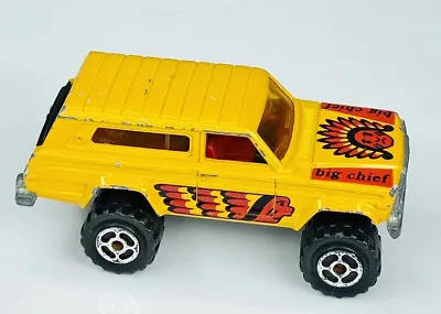 Vintage 70s Majorette Team Indian 4 X 4 Jeep Cherokee 236 1:64 Scale RARE • $24