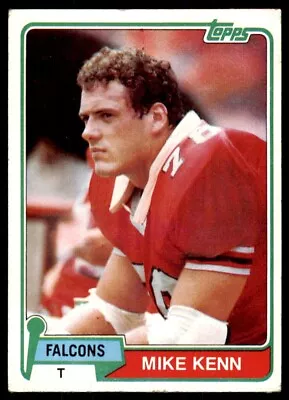 1981 Topps Mike Kenn* Atlanta Falcons #215 • $1.75