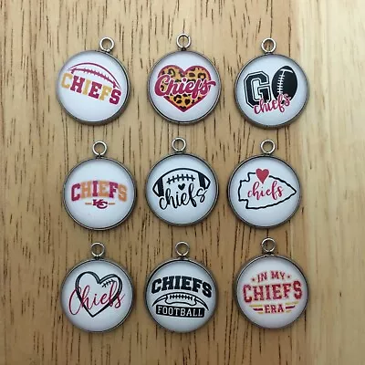 KC Chiefs Charms Jewelry Making Charms • $1.85