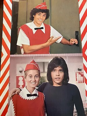 The Brady Bunch Maureen McCormick Christopher Knight Full Page Vintage Pinup • $1.99