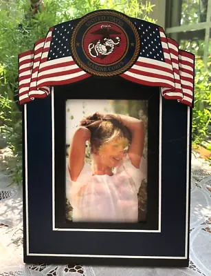 Vanmark - Marine Corps Picture Frame For A 4.25' X 3.25  Photo • $14.99