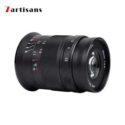 $279.88 • Buy 7artisans 60mm F2.8 Ⅱ Macro Lens For Canon EOS M 5 50 6 Mark 100 10 Sony Fuji X