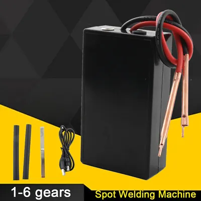 Portable Mini Spot Welder 6 Gear Adjustable With 5m Nickel Sheet Lithium Battery • $36.10