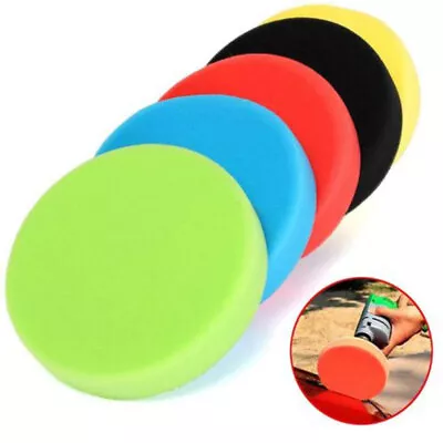 5X 6inch Car Polishing Auto Polisher 150mm Pads Polish Pad Buffer Waxing Sponge • £8.25