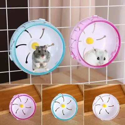 Animal Accessories Hamster Running Wheel Golden Bear Gerbil Cage Guinea Pig • £5.60