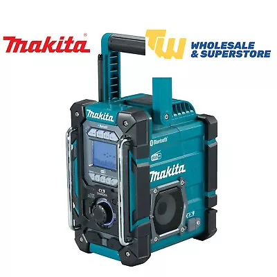 Makita DMR301 Radio Digital DAB Built-In Charger Site Radio Bluetooth Charger • £279.99