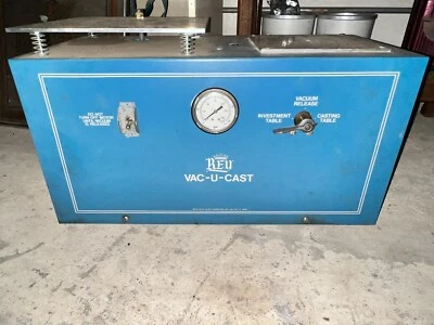 $750 • Buy REY Vac-U-Cast Vacuum Investment Casting Machine