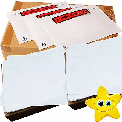 DOCUMENTS ENCLOSED WALLETS~Envelopes~Printed & Plain~A7~A6~A5~A4~1000~200~100 • £5.55