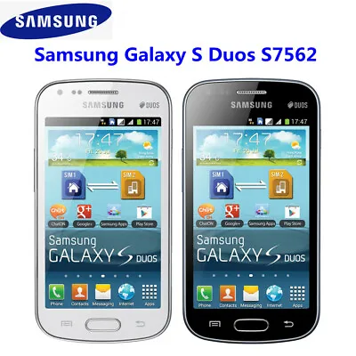 Original Unlocked Samsung Galaxy S Duos S7562 Dual SIM 3G Smartphone 4GB Wifi • $35.99