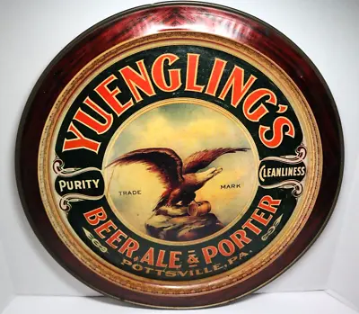 VTG Yuengling Beer Ale Porter Tray 160th Anniversary 1989 Pottsville PA EXC 17  • $129.95