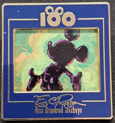 One Hundred Mickeys Pin Series (MM 001) - SILHOUTTE ON GREEN LE 3500 Disney Pin • $16.79