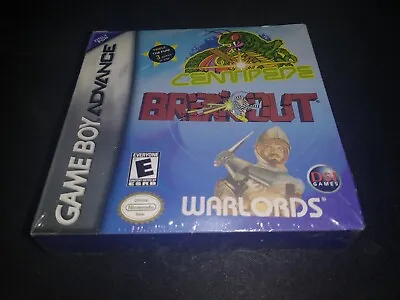 Breakout/Centipede/Warlords DSI Games Nintendo Game Boy Advance BRAND NEW Sealed • $131.82