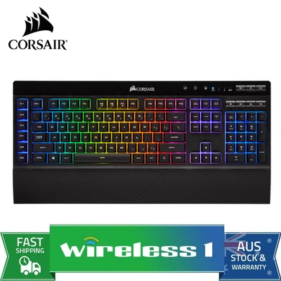 $169 • Buy Corsair K57 SLIPSTREAM RGB Wireless Gaming Keyboard