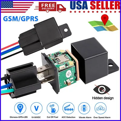 Motorcycle/Car Real-time GPS Tracker Tracking Locator Device GPRS GSM Anti Theft • $17.88