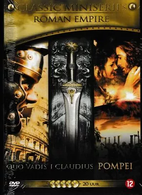 Quo Vadis I Claudius & Pompeï (5dvd) - DVD - 8715664070352 (DVD) • £16.56