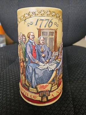 Miller High Life  Birth Of A Nation  1776  Beer Stein  Second In A Series • $12.99