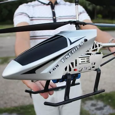 Large Fall Resistant RC Helicopter 3.5 Channel Helicopter 80cm Radio RC Drone • $125.64