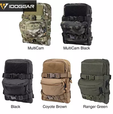 IDOGEAR Hydration Pack Hydration Backpack Assault Molle Pouch Mini Map Airsoft • $40