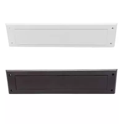 Letter Box Cover Plate Plastic ?Flap Internal Door Draught Excluder Brush Exitex • £8.56