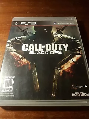 Call Of Duty: Black Ops (Sony PlayStation 3 2010) PS3 With Manual • $12.34