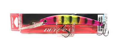 Yo Zuri Crystal Minnow DD Walleye 110 Mm Floating Lure R1206-APC (6824) • £13.56