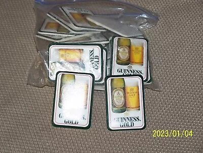 Lot Of 24 Vintage Guinness Gold Lager Stickers  ~ New Old Stock • $9.99