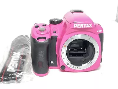 N.MINT PENTAX K-50 (PINK) 16.2 MP Digital SLR Camera From Japan • $491.70