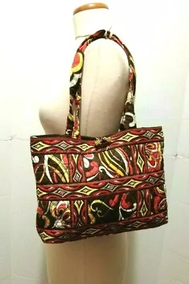  Vera Bradley Shoulder Tote Bag - Retired Pattern Libby Puccini • $22.05