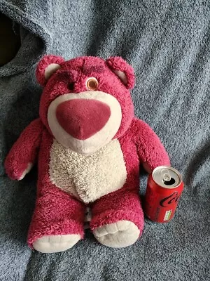 Disney Toy Story Lotso Hugging Bear Strawberry Scented Soft Toy • £8.99