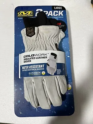 2 Pairs Mechanix Wear Durahide Insulated Leather Driver Coldwork Winter Gloves • $15