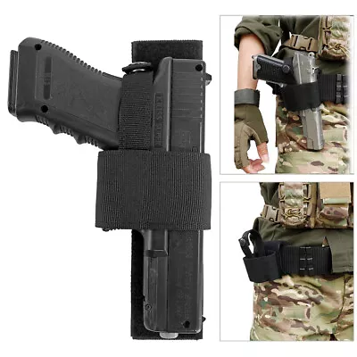 Concealed Carry Waist Belt Handguns Holsters Adjustable Hook & Loop Gun Holster • $7.99