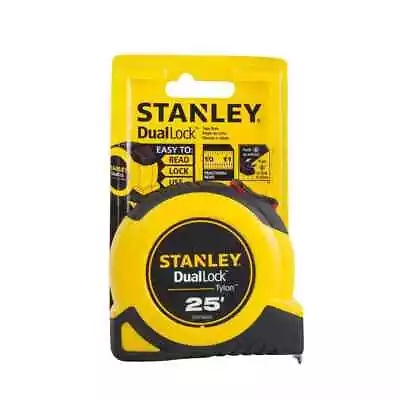 25 Ft. Tape Measure Dual Lock With Belt Clip • $9.79