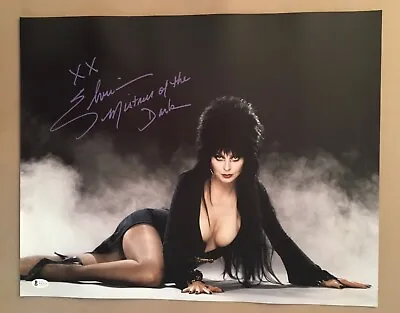 Elvira Signed Autographed 16x20 Photo. Mistress Of The Dark. Beckett COA • $169.99