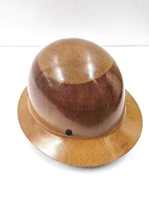 MSA Skullgard Full Brim Hard Hat With Ratchet Suspension - Tan • $74.99