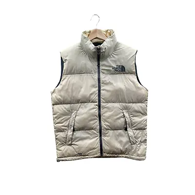 The North Face Men's Tan 700 Nuptse Puffer Vest Size Medium VTG Outdoors • $100