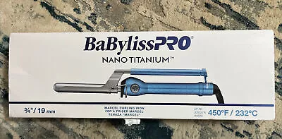 BaBylissPRO Nano Titanium ¾  Marcel Curling Iron • $47.50