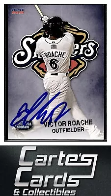 Victor Roache 2015 Grandstand Biloxi Shuckers #NNO  TTM/IP Signed Autographed • $2.95