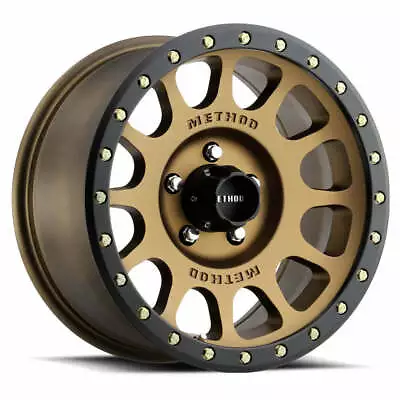 Method MR305 NV 17x8.5 0mm Offset 5x150 116.5mm CB Method Bronze/Black Wheel • $337.03