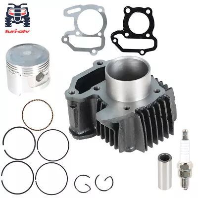 Cylinder Kit Piston Ring Gasket For Yamaha Badger 80 YFM80 Moto-4 Raptor 80cc • $32.51